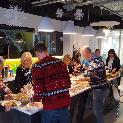 lightbox bracknell xmas 2019 buffet